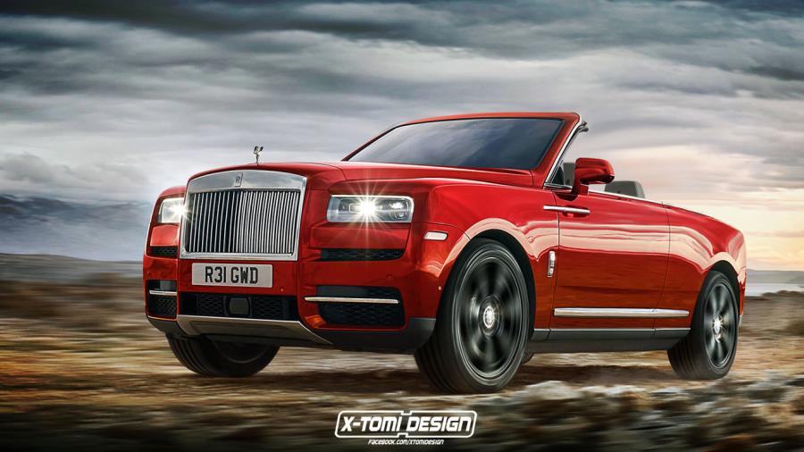  Rolls-Royce Cullinan Drophead Coupe by X-Tomi Design 2018 года  (фото 1 из 1)